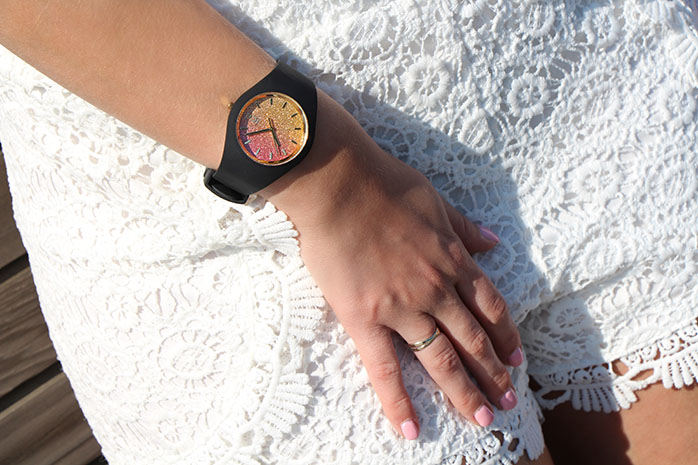 zegarek ICE Watch ICE.016905 kwarcowy damski ICE-Lo ICE lo Black Mango Rozm. M - miniatura 6