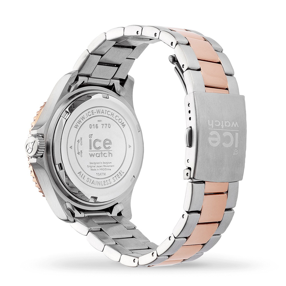 ICE Watch ICE.016770 ICE Steel Sky silver Rose gold zegarek klasyczny ICE-Steel - miniatura 4