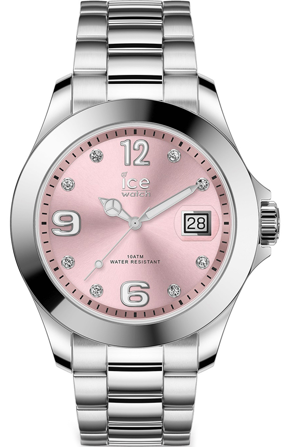 ICE Watch ICE Steel  Light pink with stones Rozm. M ICE.016776