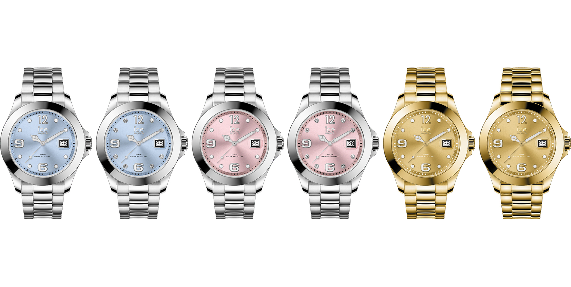 ICE Watch ICE.016892 zegarek srebrny klasyczny ICE-Steel bransoleta - miniatura 5
