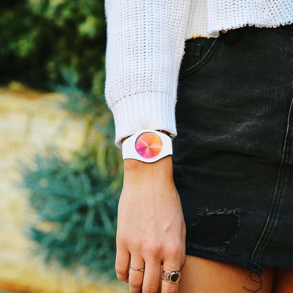 ICE Watch ICE.016049 ICE Sunset California rozm. S ICE-Sunset fashion/modowy zegarek biały