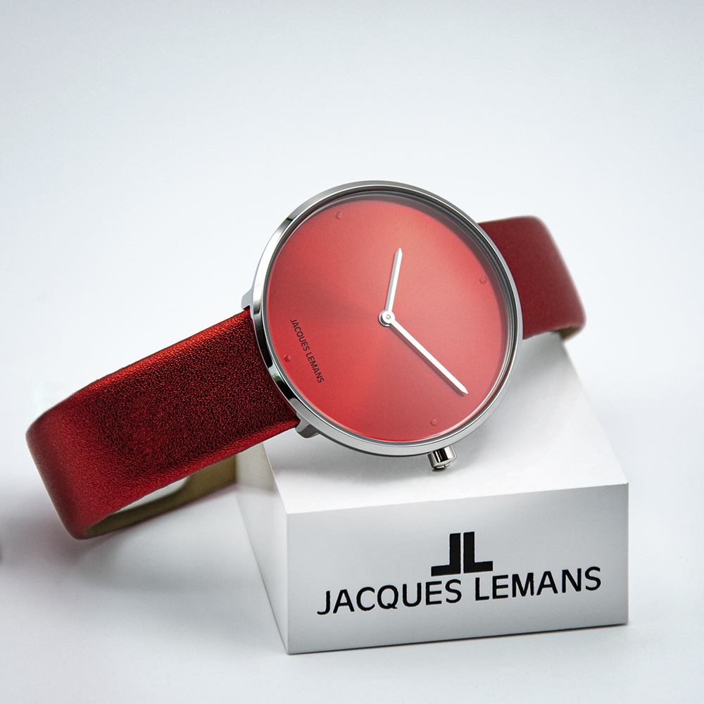 Jacques Lemans 1-2056E damski zegarek Classic pasek - miniatura 3