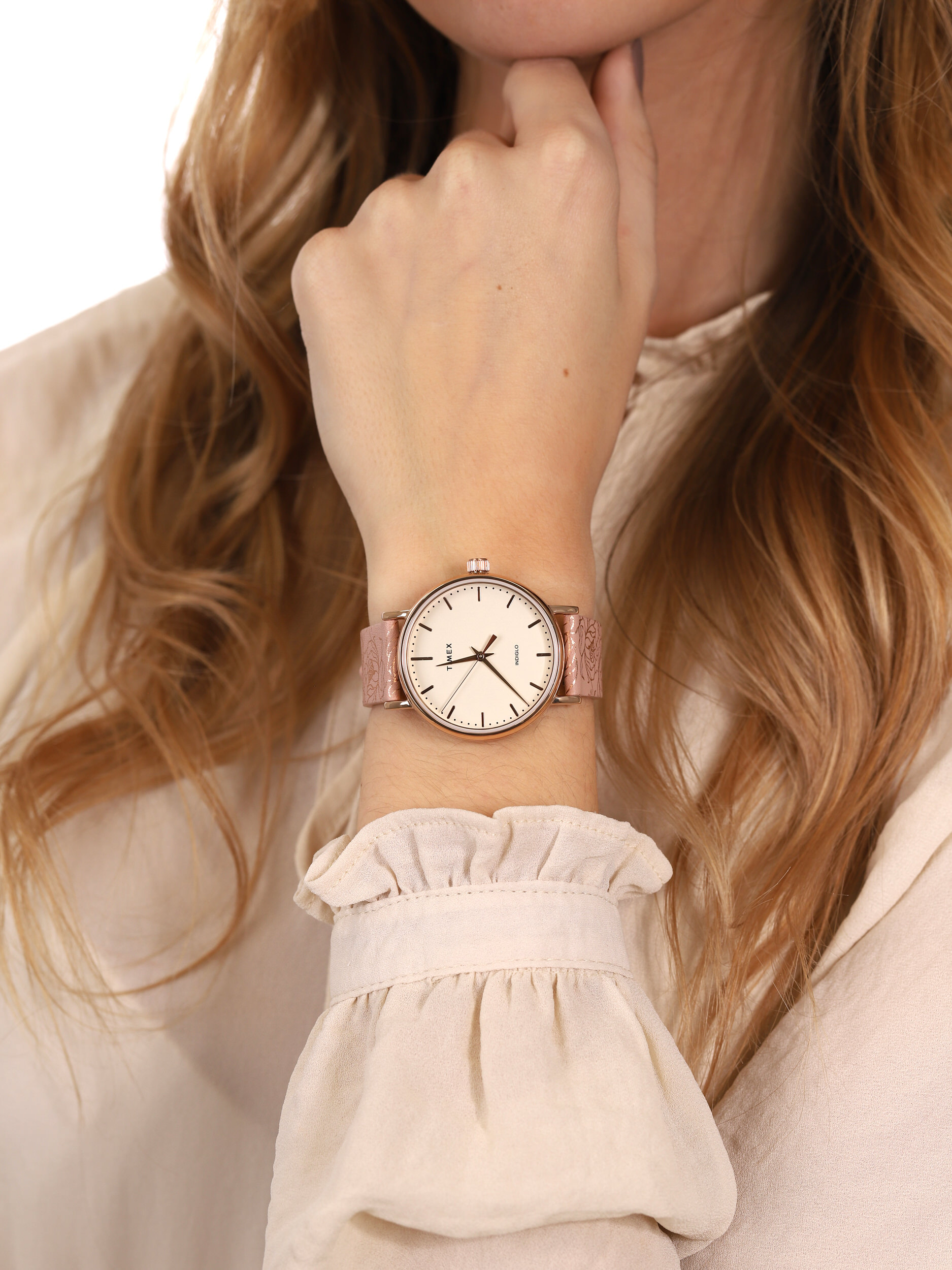 Timex TW2U40500 damski zegarek Fairfield pasek - miniatura 3