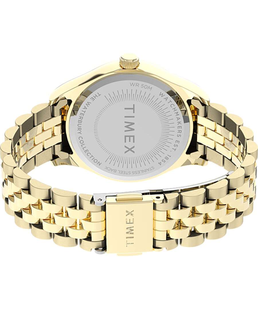 Timex TW2T86900 The Waterbury Waterbury klasyczny zegarek złoty - miniatura 8