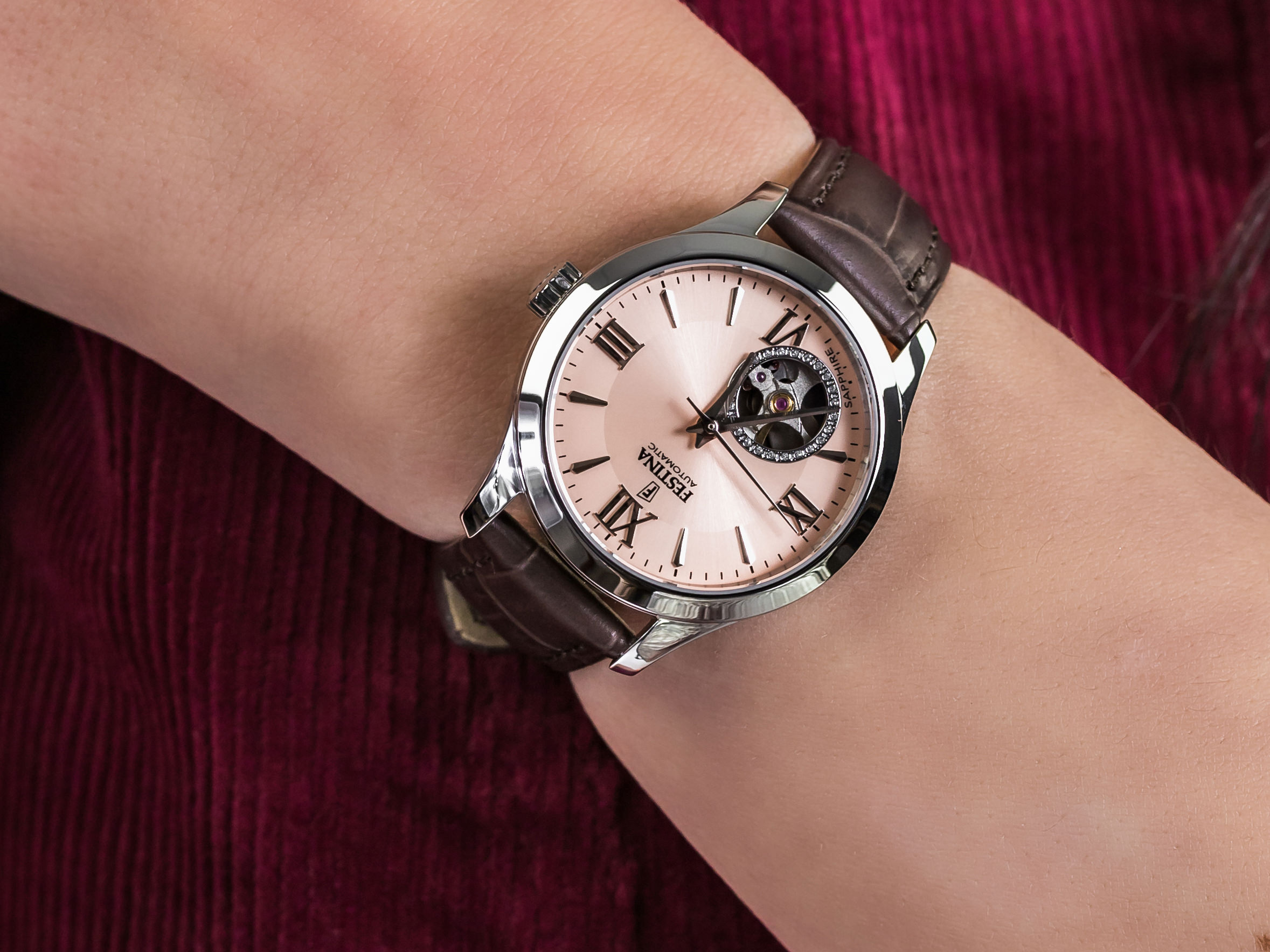 zegarek Festina F20490-2 srebrny Classic - miniatura 4