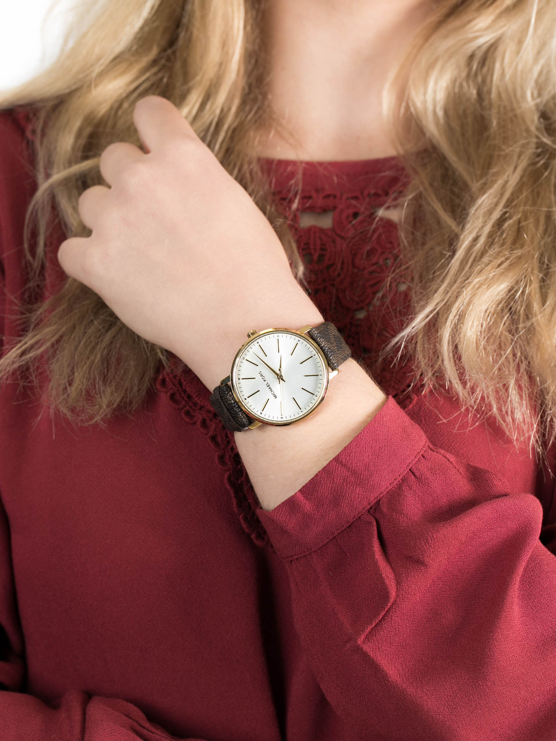 Michael Kors MK2857 damski zegarek Pyper pasek