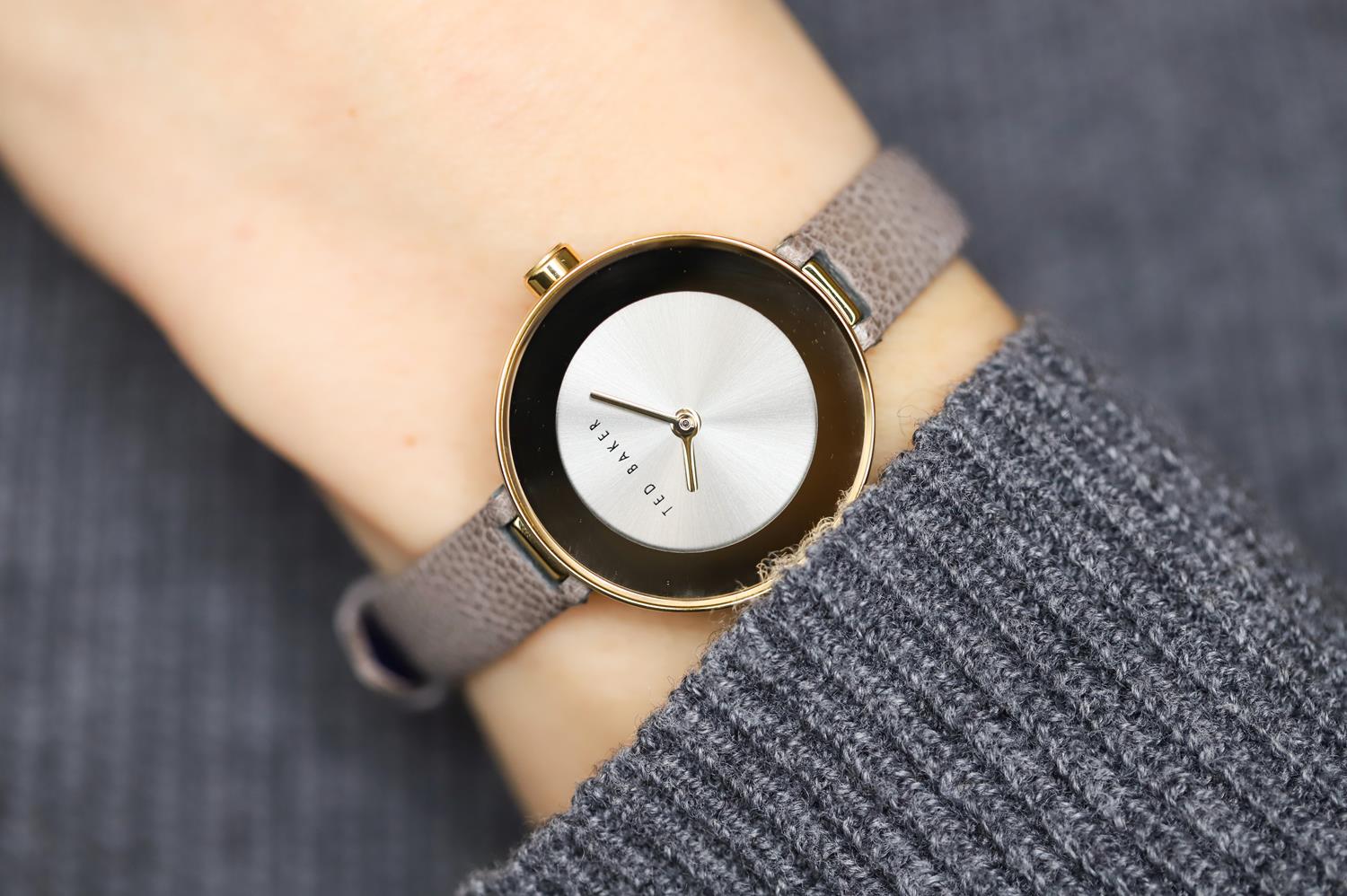 Ted Baker BKPLEF909 zegarek damski klasyczny pasek pasek - miniatura 10