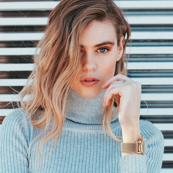 Kronaby S0716-1 CARAT Carat fashion/modowy smartwatch złoty - miniatura 9