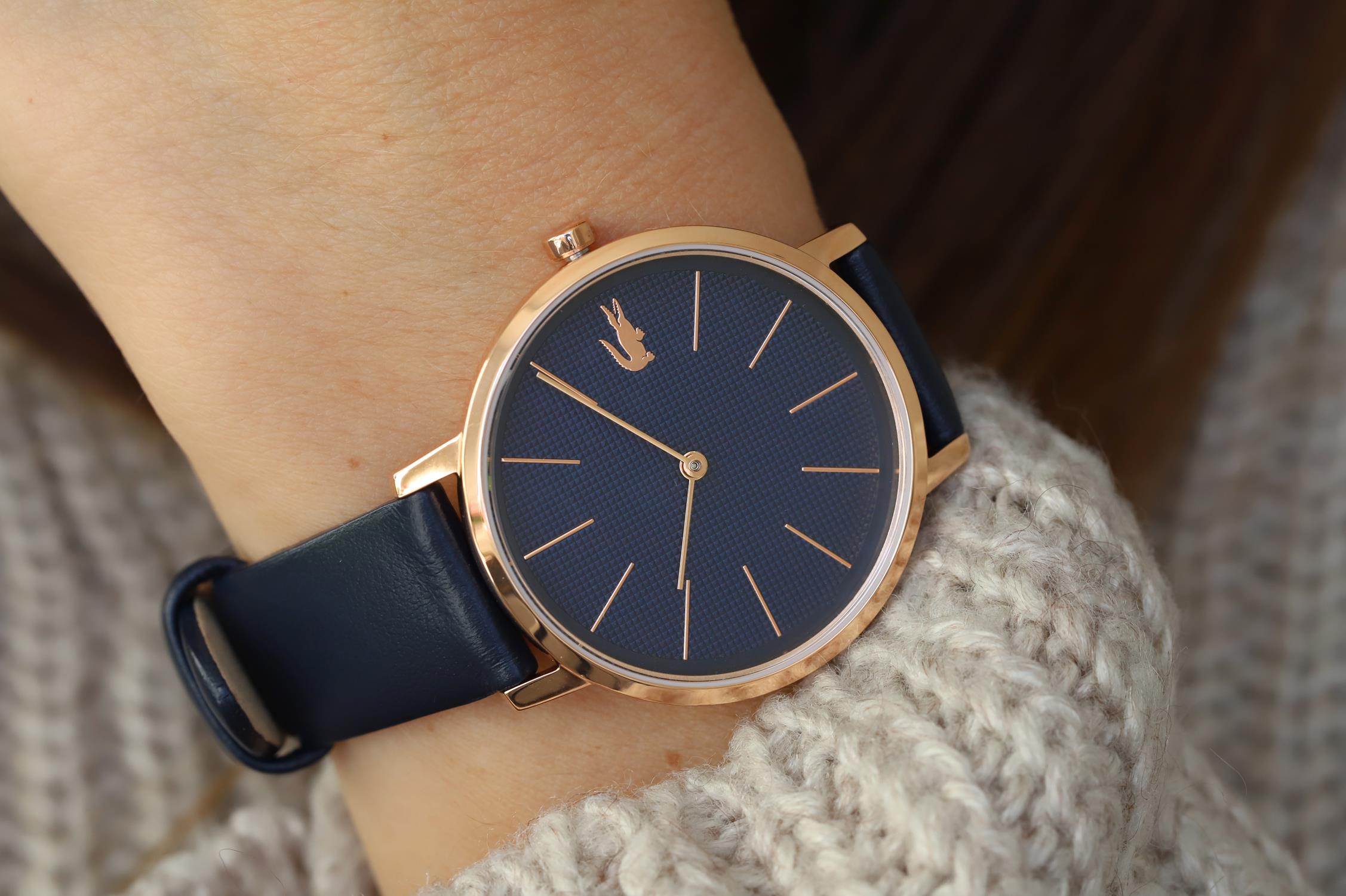 Lacoste 2001071 Moon Damskie klasyczny zegarek różowe złoto - miniatura 9