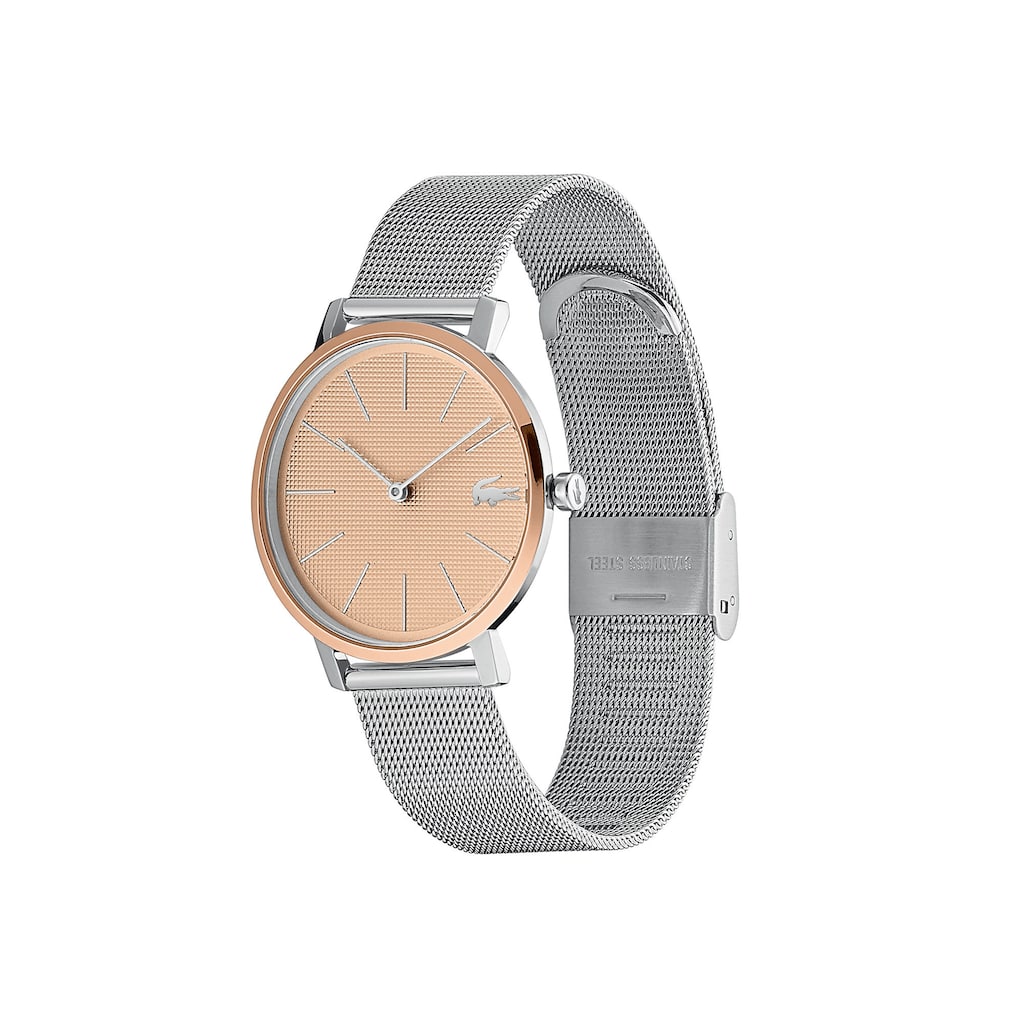 Lacoste 2001072 zegarek srebrny klasyczny Damskie bransoleta - miniatura 5