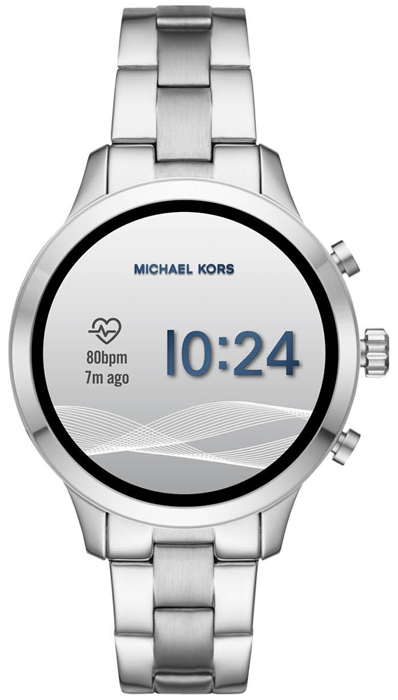 Michael Kors Runway Silver Tone Smartwatch MKT5044