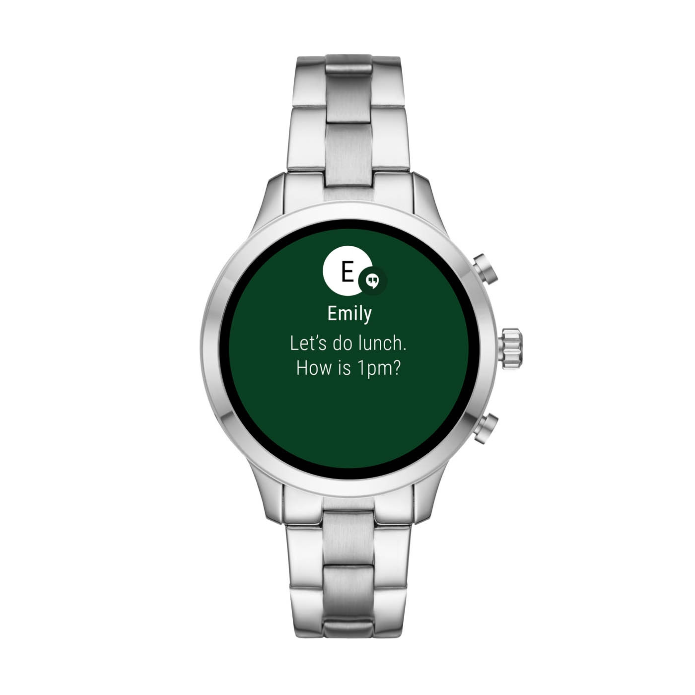 Michael Kors MKT5044 zegarek srebrny fashion/modowy Access Smartwatch bransoleta - miniatura 5