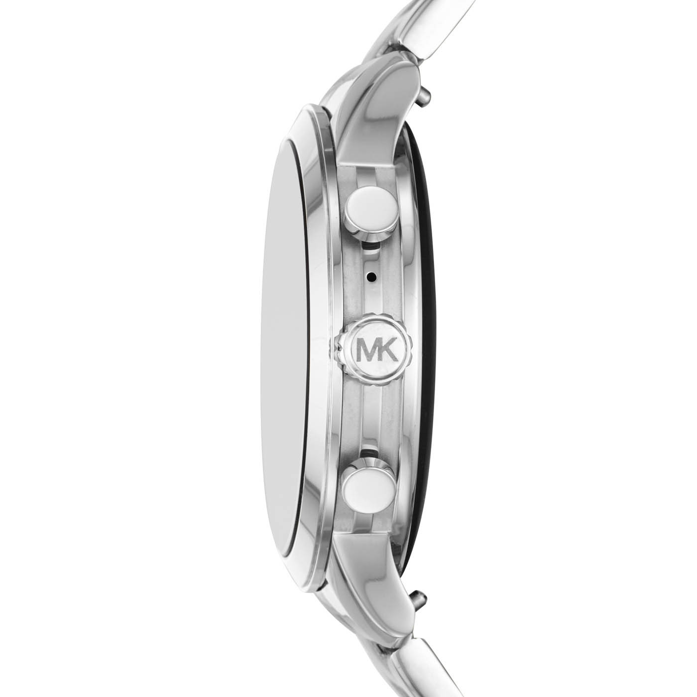zegarek Michael Kors MKT5044 Runway Silver Tone Smartwatch damski z gps Access Smartwatch - miniatura 3