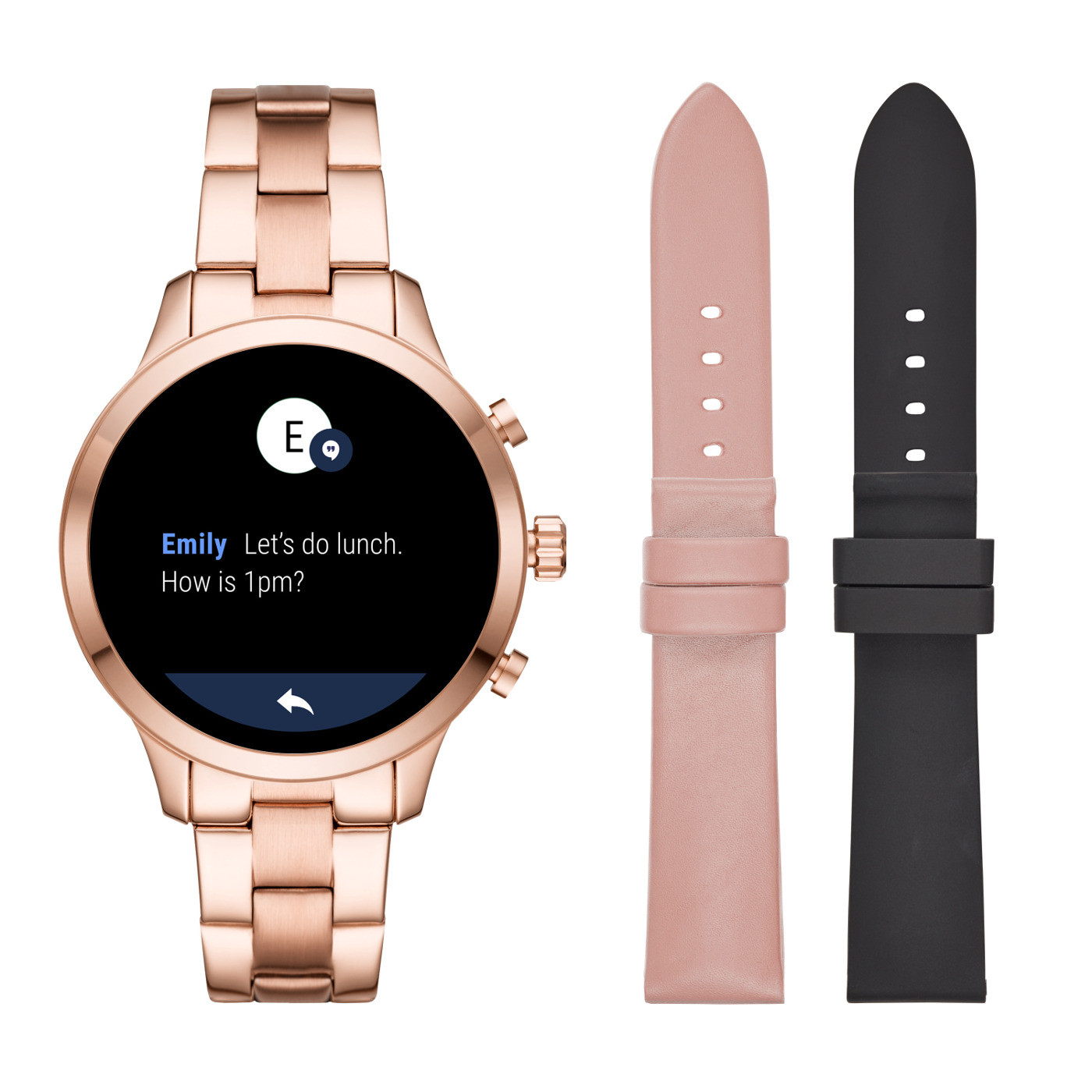 zegarek Michael Kors MKT5054 różowe złoto Access Smartwatch - miniatura 7
