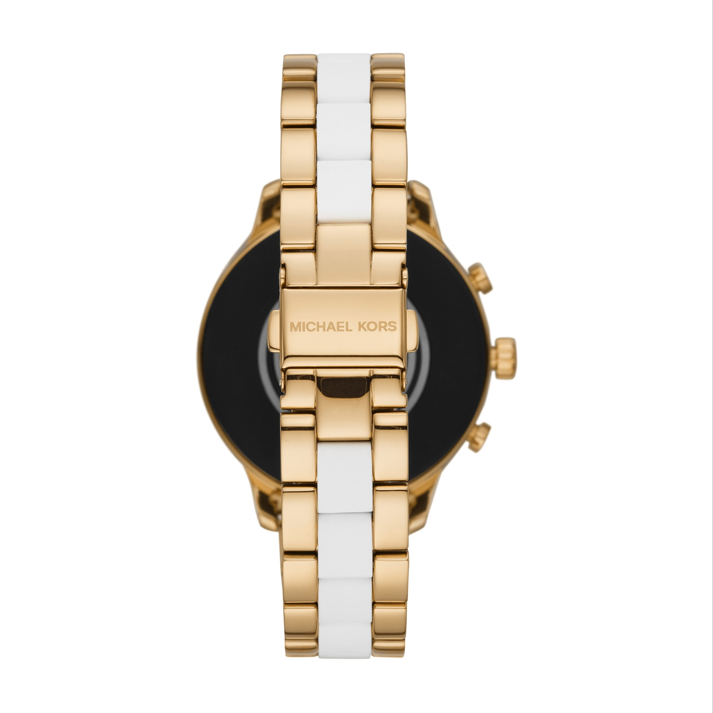 zegarek Michael Kors MKT5057 Runway Gold Tone and Silicone Smartwatch damski z gps Access Smartwatch - miniatura 3