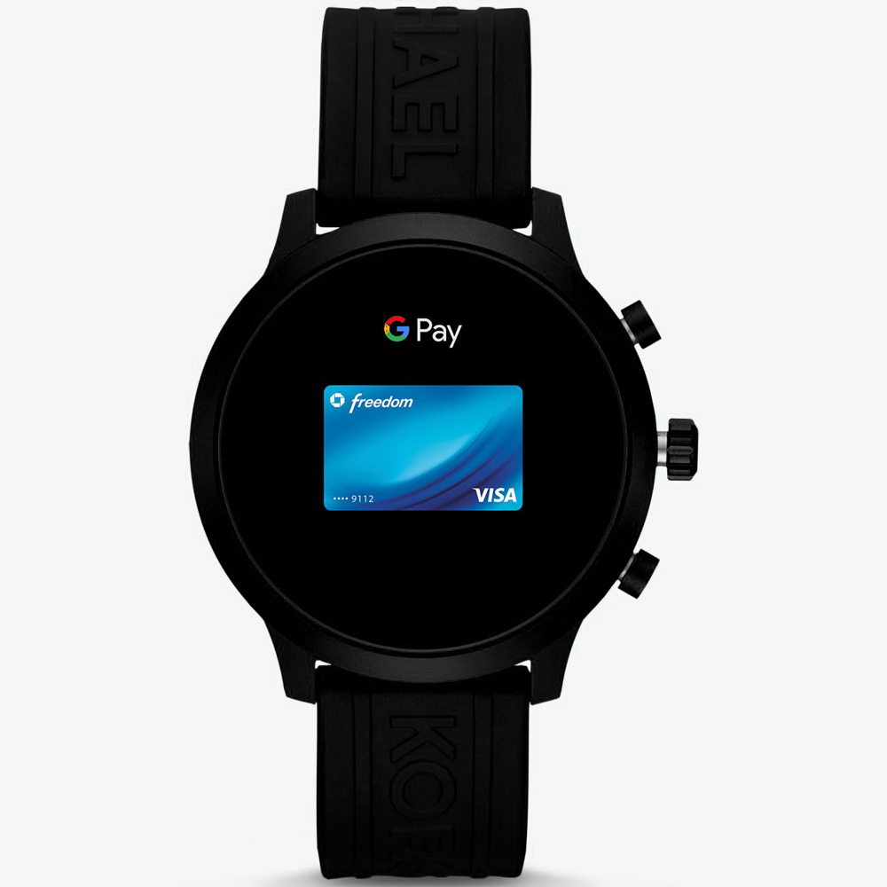 Michael Kors MKT5072 zegarek czarny fashion/modowy Access Smartwatch pasek - miniatura 5