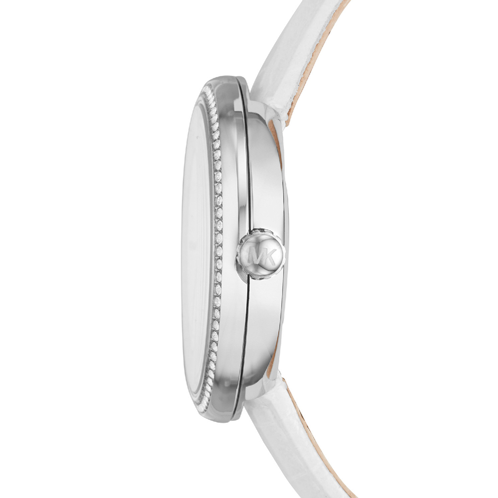Michael Kors MK2716 zegarek srebrny klasyczny Courtney pasek - miniatura 5