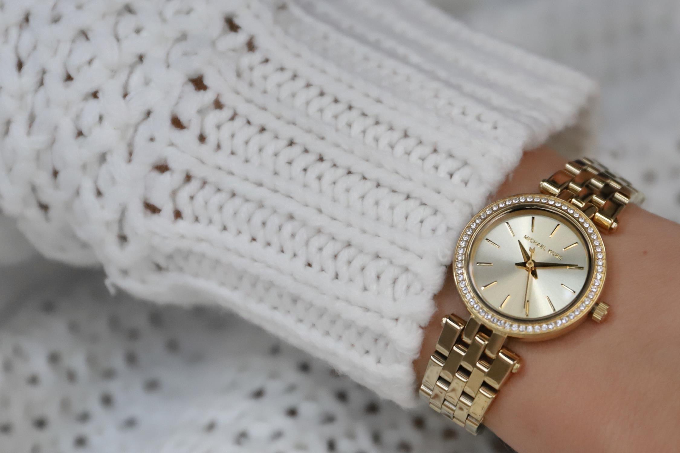 Michael Kors MK3295 zegarek złoty fashion/modowy Darci bransoleta - miniatura 5