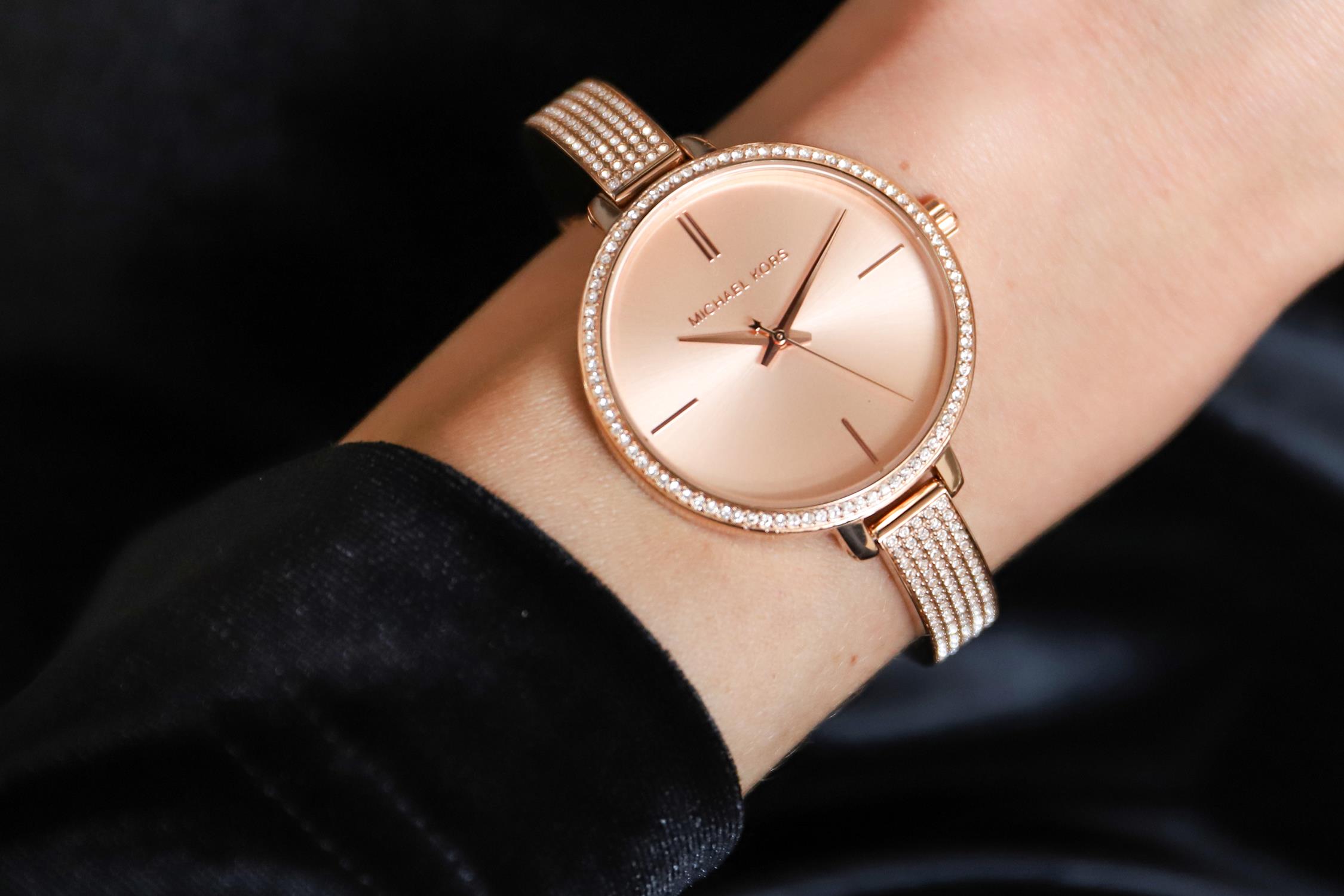 Michael Kors MK3785 damski zegarek Jaryn bransoleta - miniatura 6