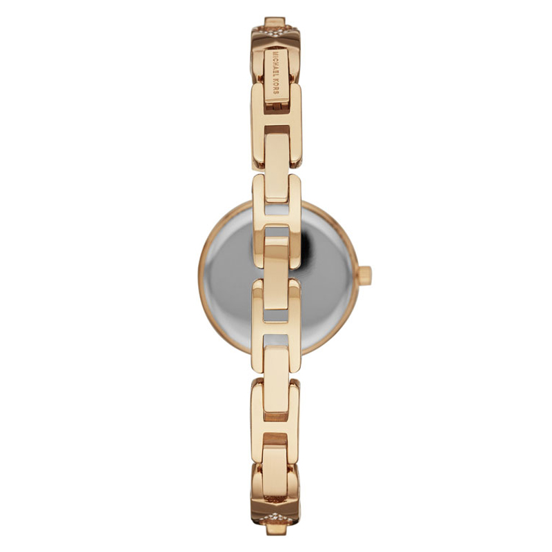 Michael Kors MK4439 zegarek złoty klasyczny Jaryn bransoleta - miniatura 5