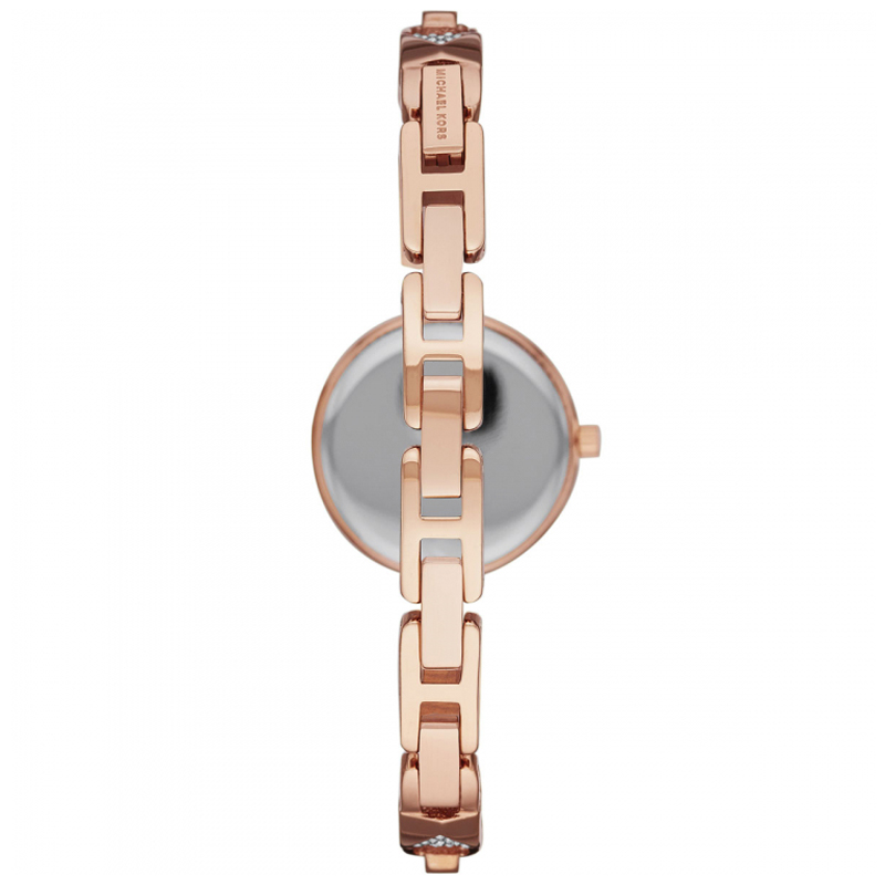 Michael Kors MK4440 zegarek różowe złoto klasyczny Jaryn bransoleta - miniatura 5