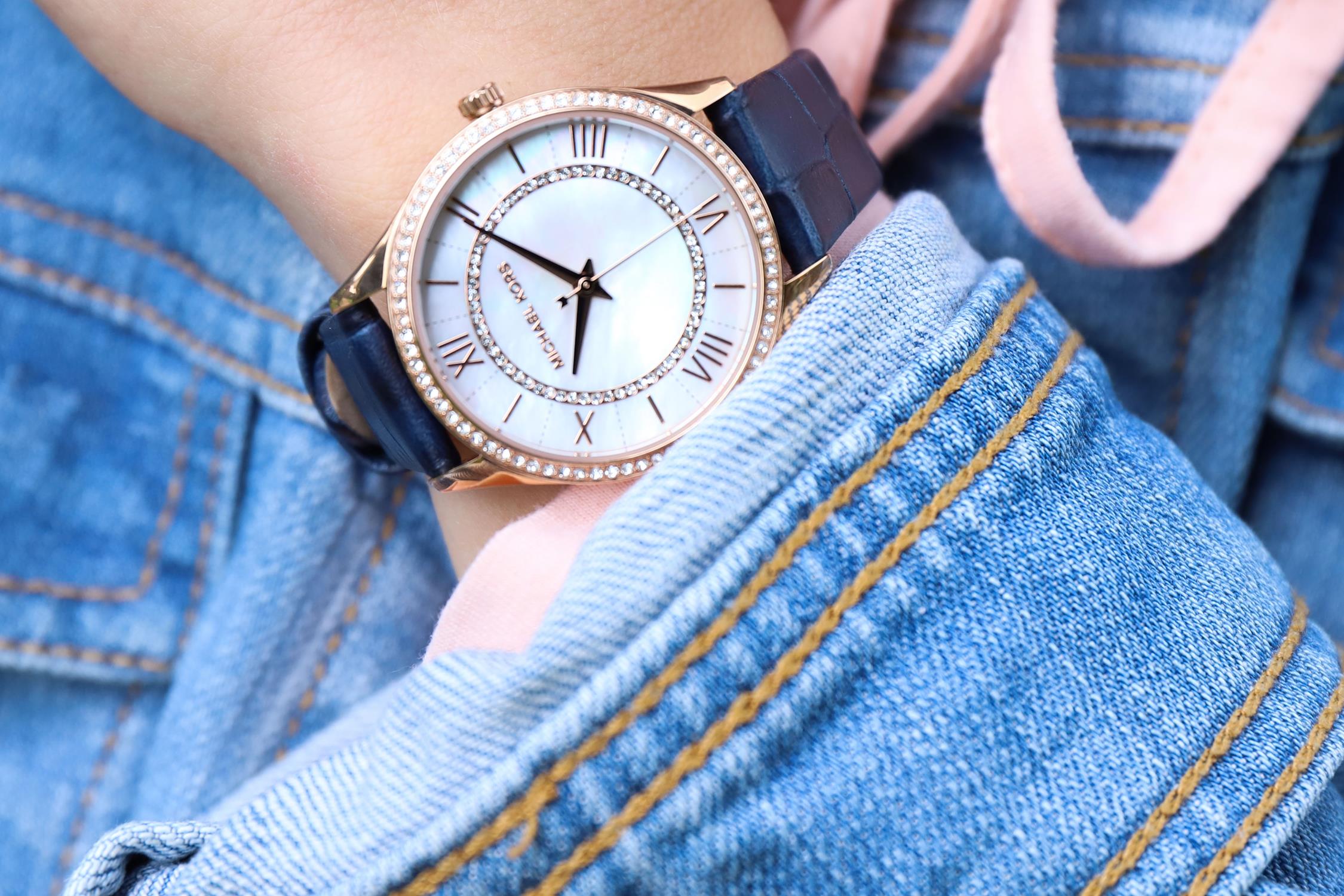 zegarek Michael Kors MK2757 różowe złoto Lauryn - miniatura 7
