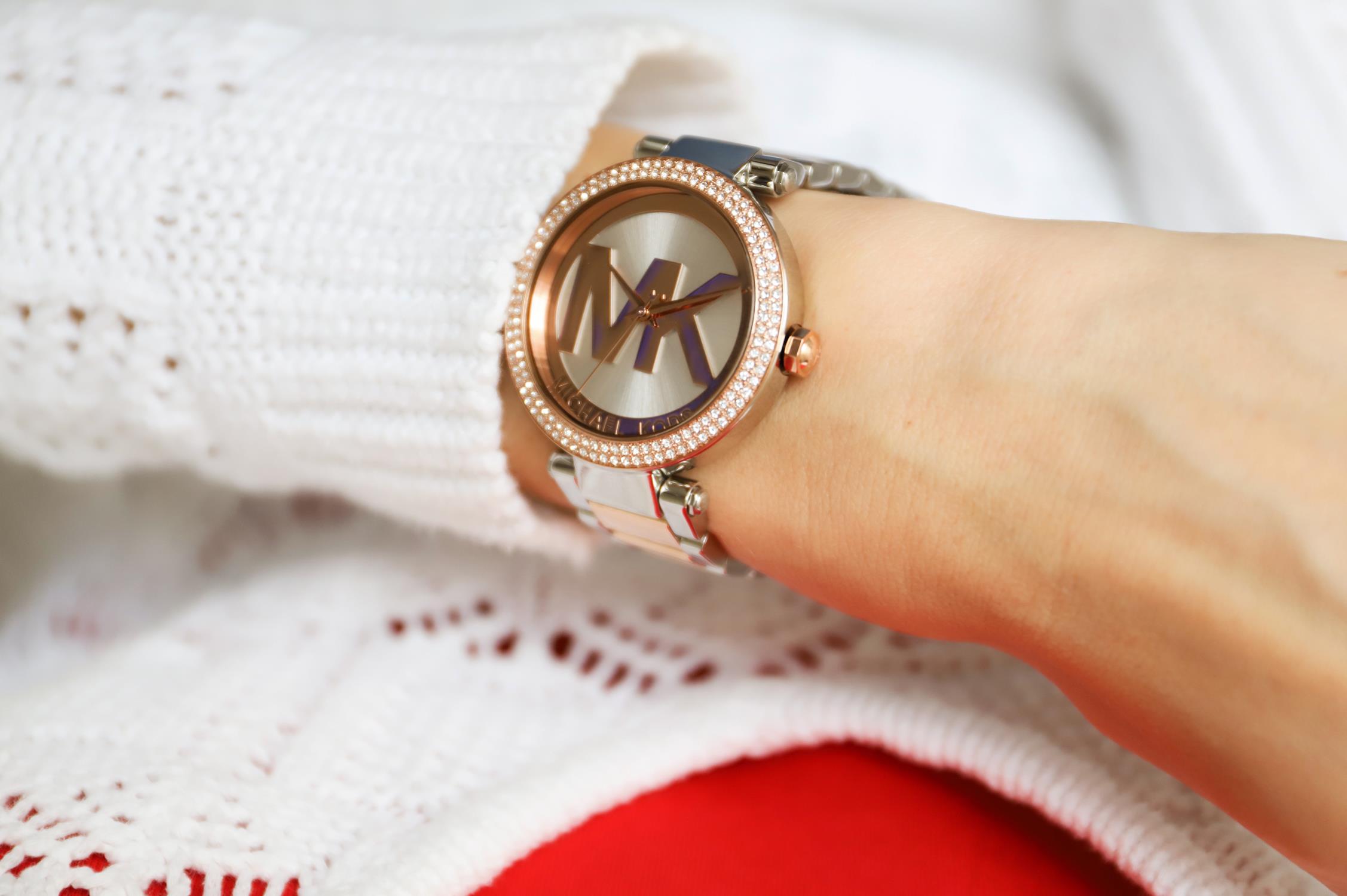 Michael Kors MK6314 Parker PARKER zegarek damski klasyczny mineralne - miniatura 8