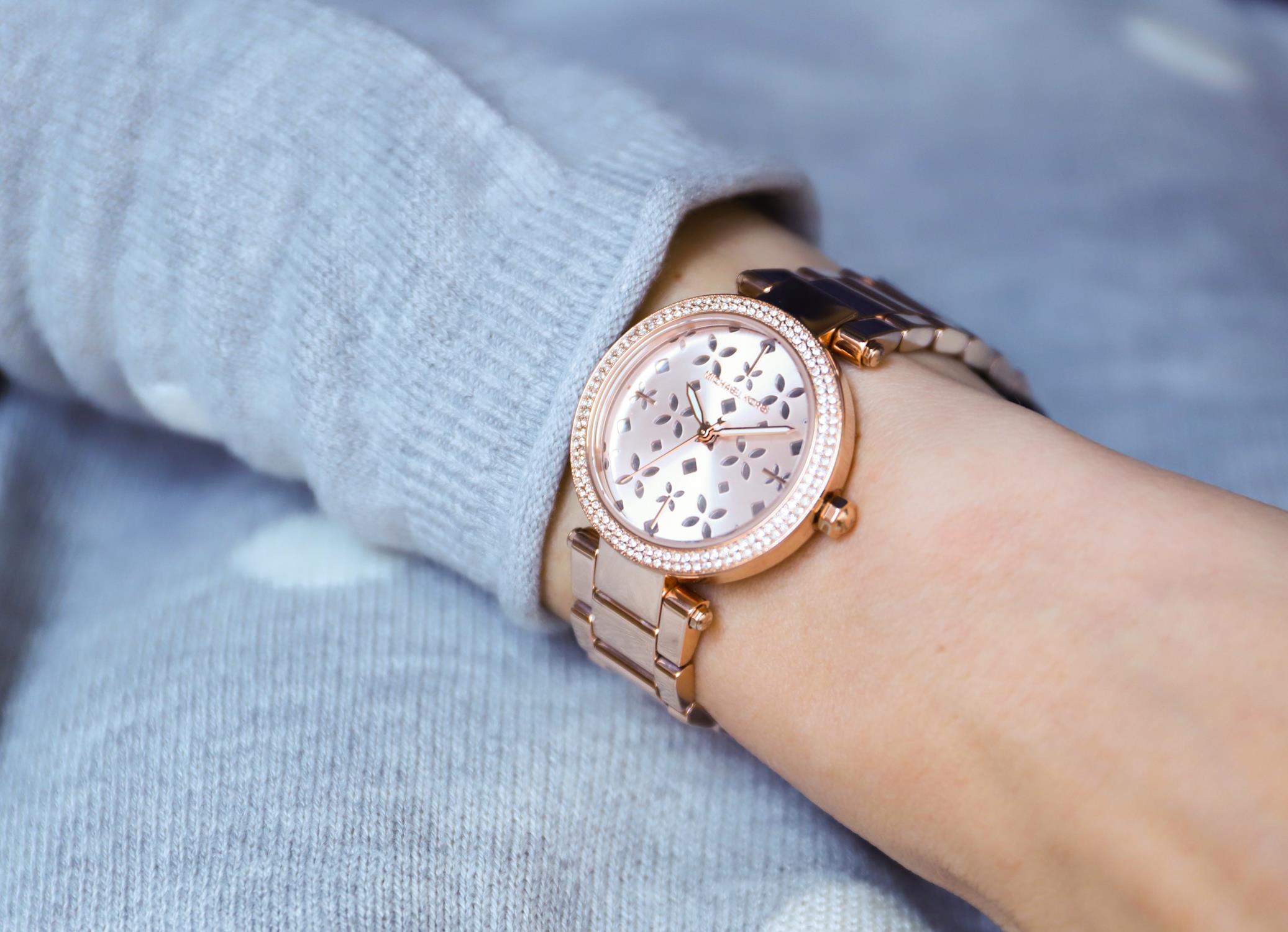 Michael Kors MK6470 PARKER zegarek klasyczny Parker - miniatura 4