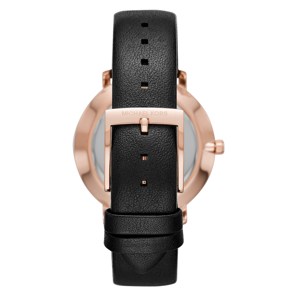 Michael Kors MK2834 zegarek różowe złoto klasyczny Pyper pasek - miniatura 5
