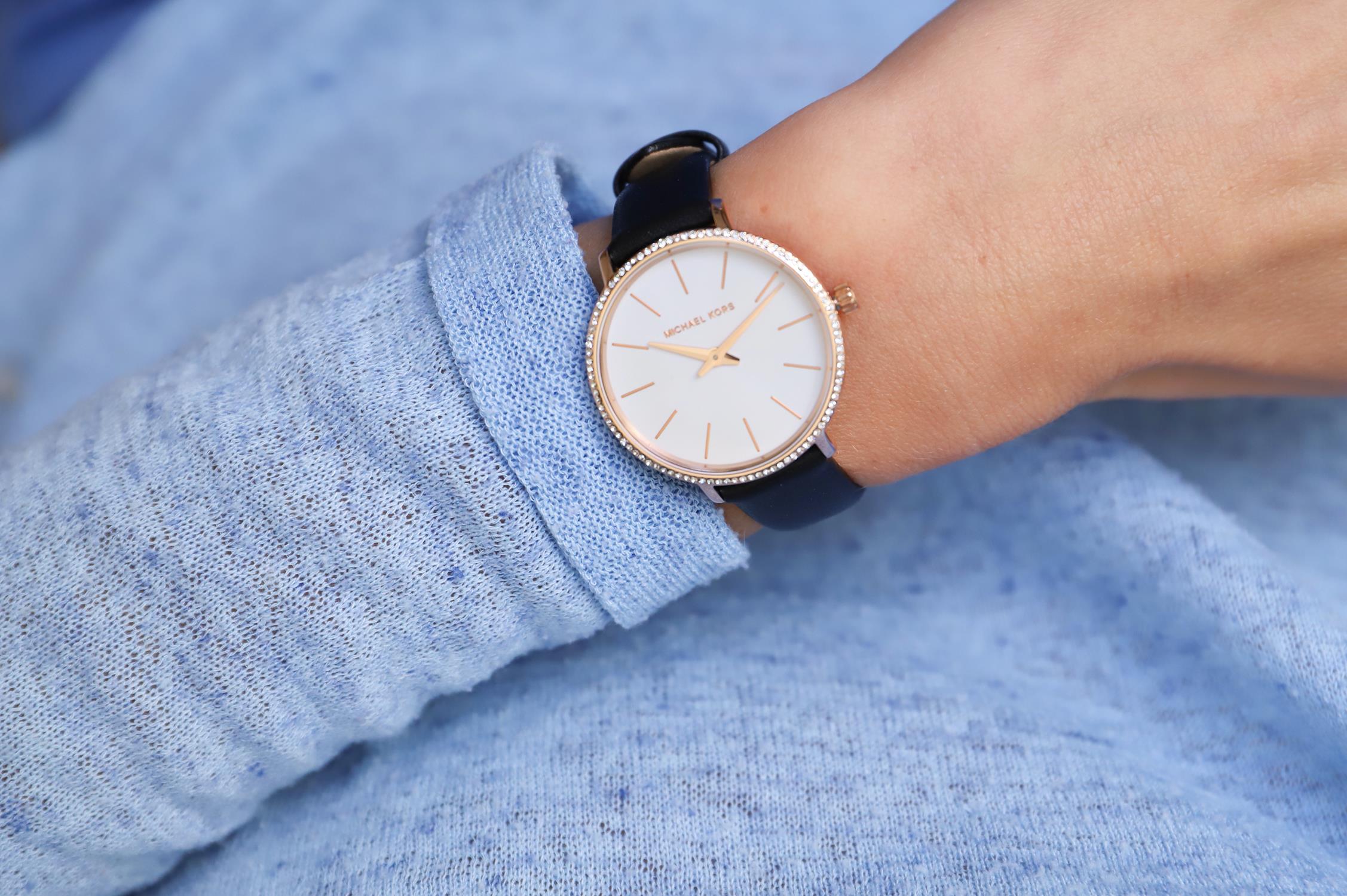 zegarek Michael Kors MK2835 różowe złoto Pyper - miniatura 7