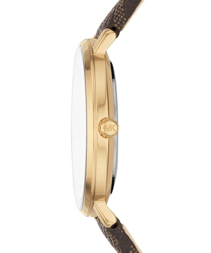 Michael Kors MK2857 zegarek złoty klasyczny Pyper pasek