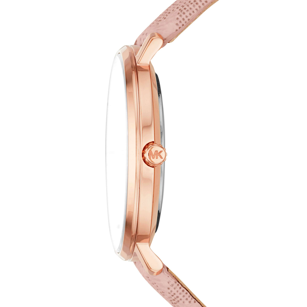 Michael Kors MK2859 zegarek różowe złoto klasyczny Pyper pasek - miniatura 5