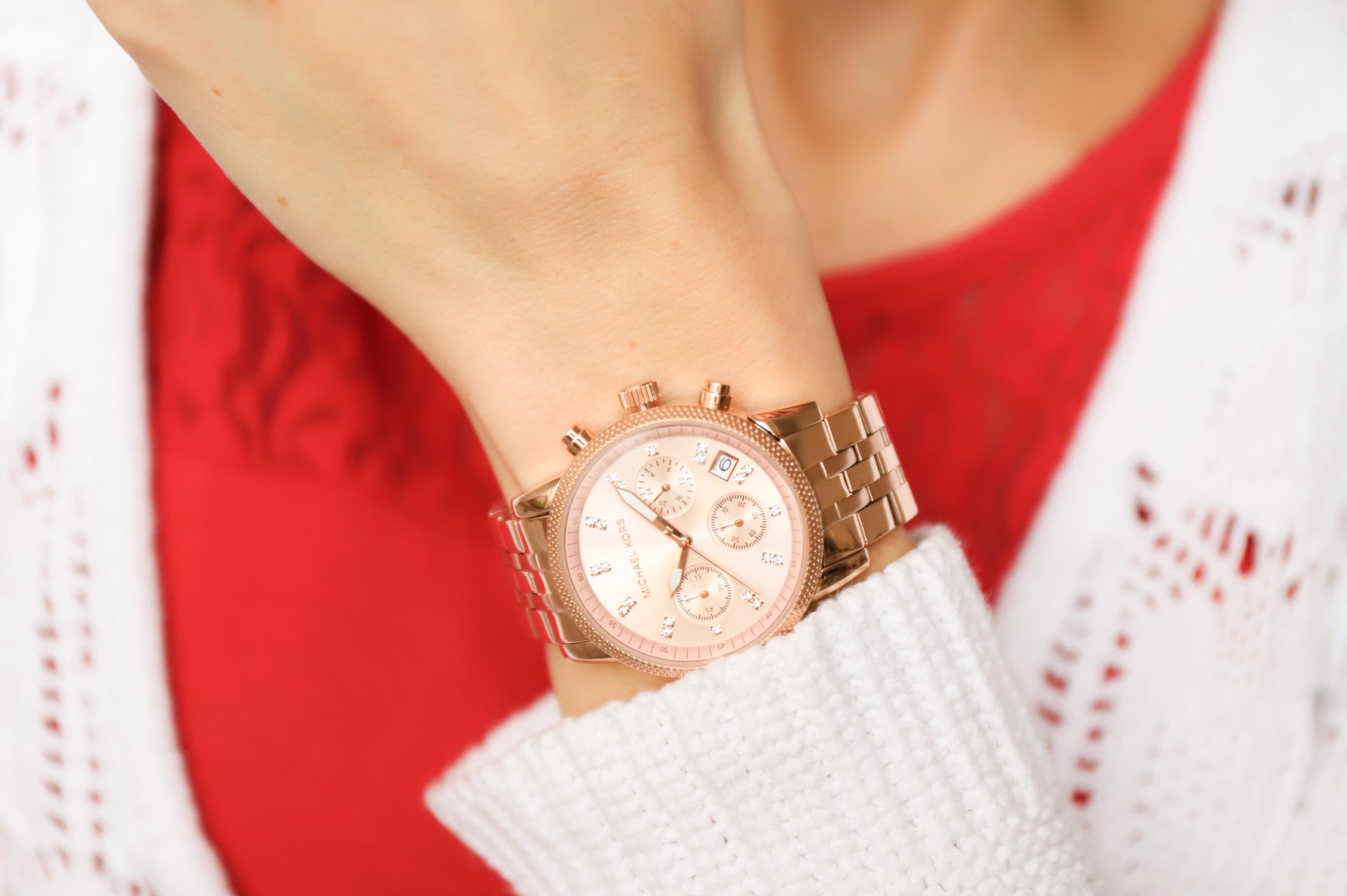 Michael Kors MK6077 RITZ zegarek sportowy Ritz - miniatura 5