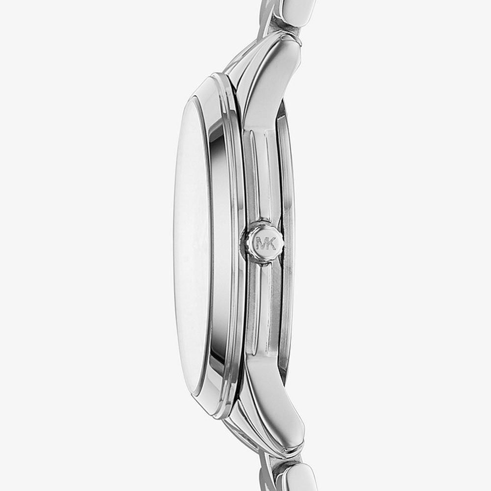 Michael Kors MK6610 zegarek srebrny fashion/modowy Runway bransoleta - miniatura 5