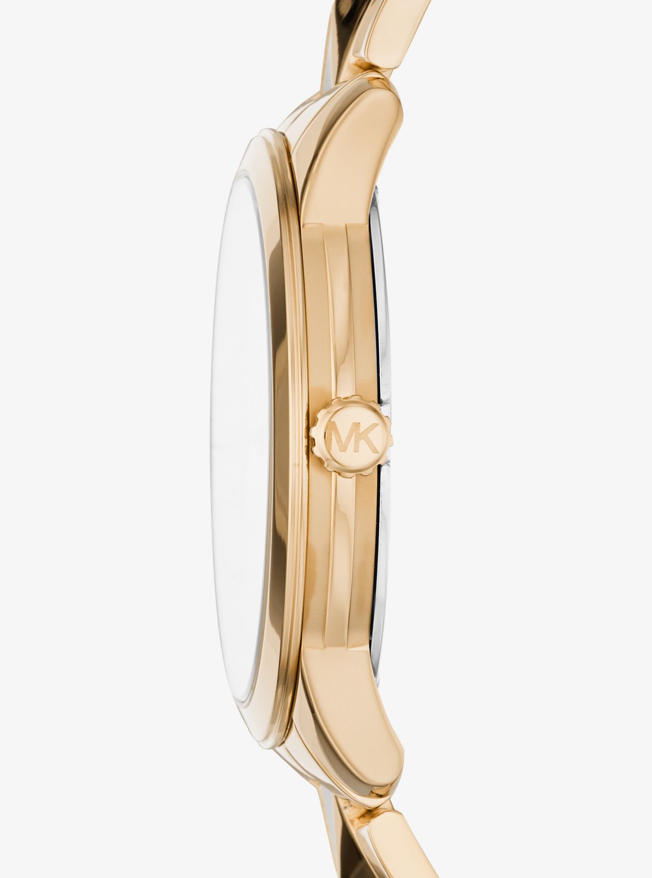 Michael Kors MK6670 zegarek złoty klasyczny Runway bransoleta - miniatura 5
