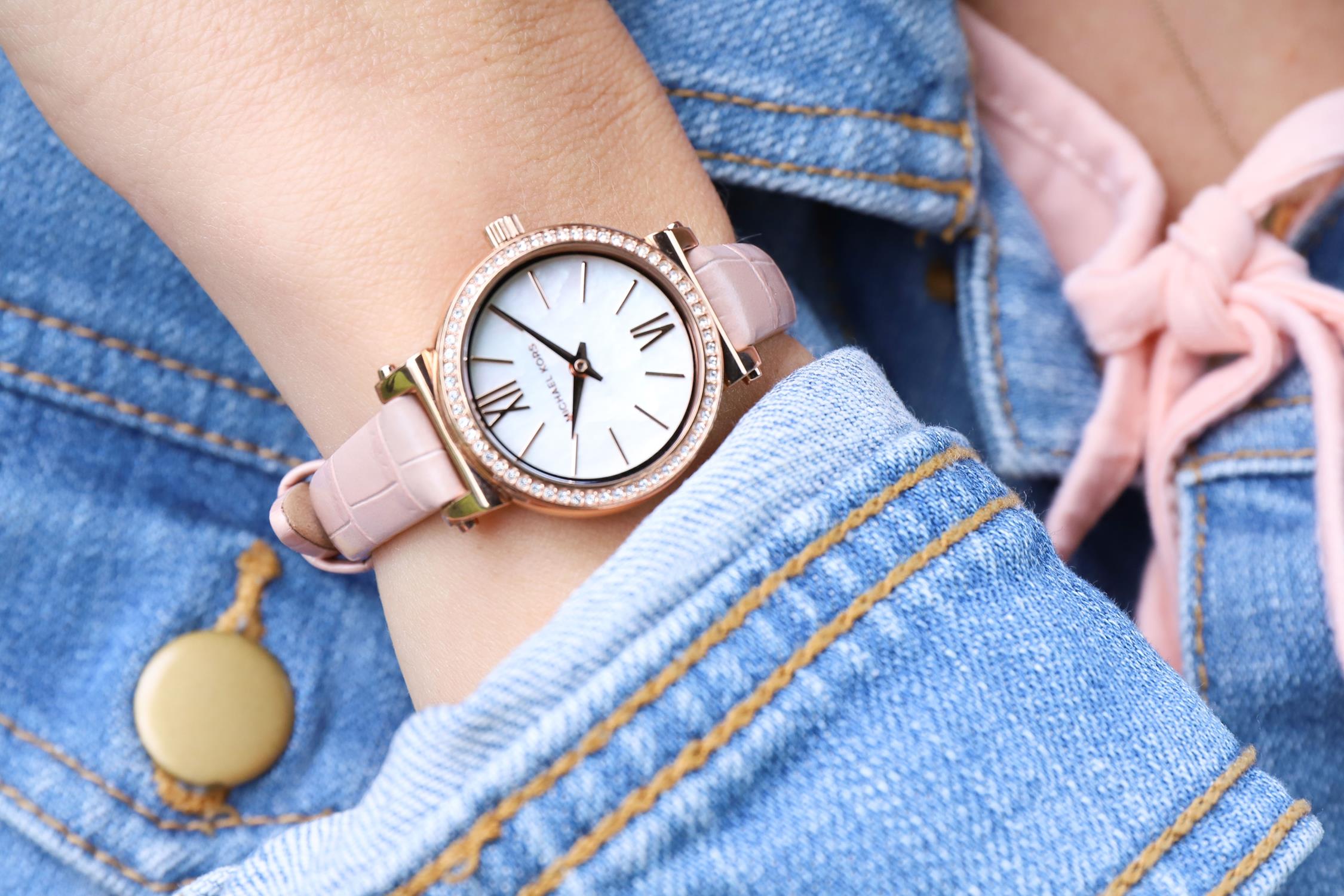 zegarek Michael Kors MK2715 różowe złoto Sofie - miniatura 7
