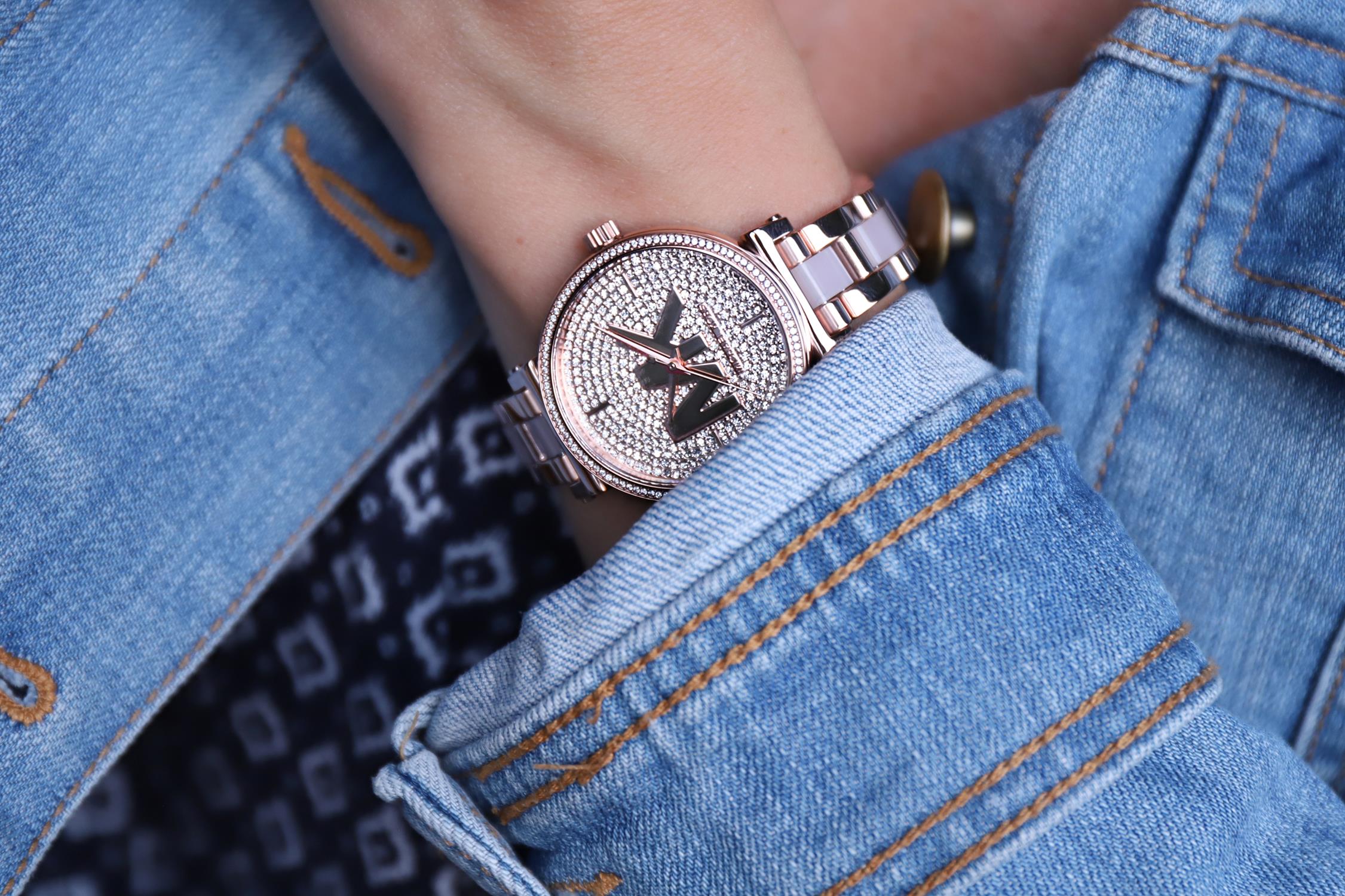 zegarek Michael Kors MK4336 różowe złoto Sofie - miniatura 7