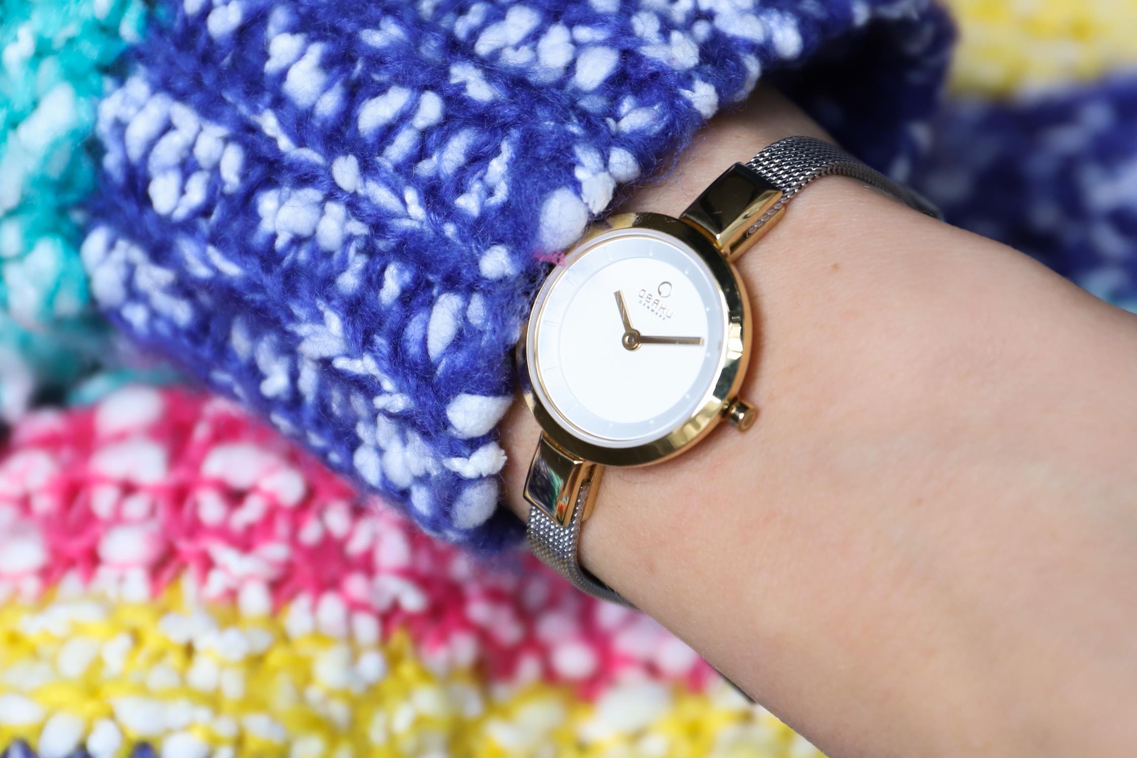 Obaku Denmark V129LGIMC1 Slim zegarek damski fashion/modowy mineralne - miniatura 8