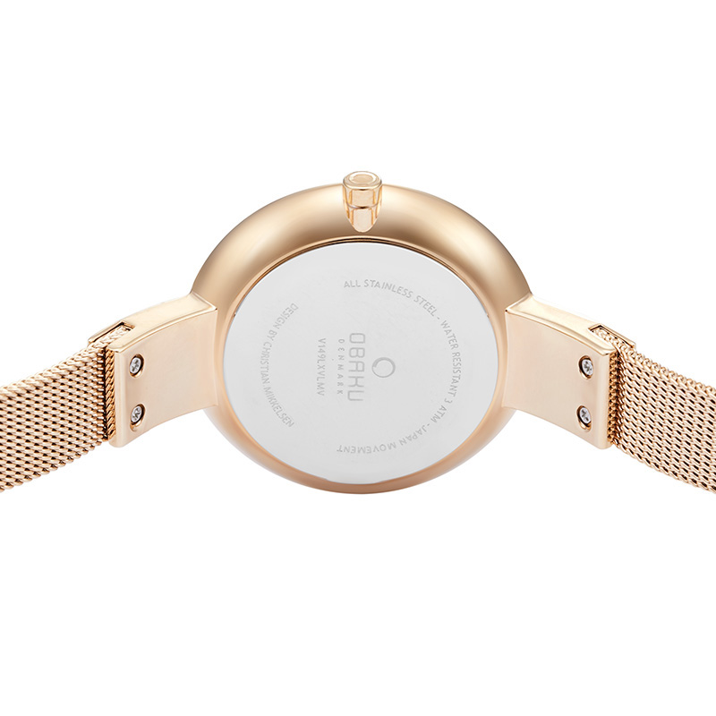 Obaku Denmark V149LXVLMV damski zegarek Slim bransoleta - miniatura 3