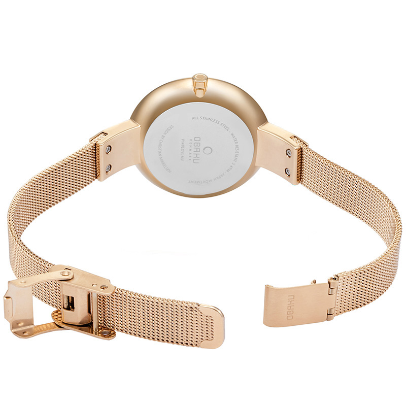 Obaku Denmark V149LXVLMV zegarek fashion/modowy Slim - miniatura 4