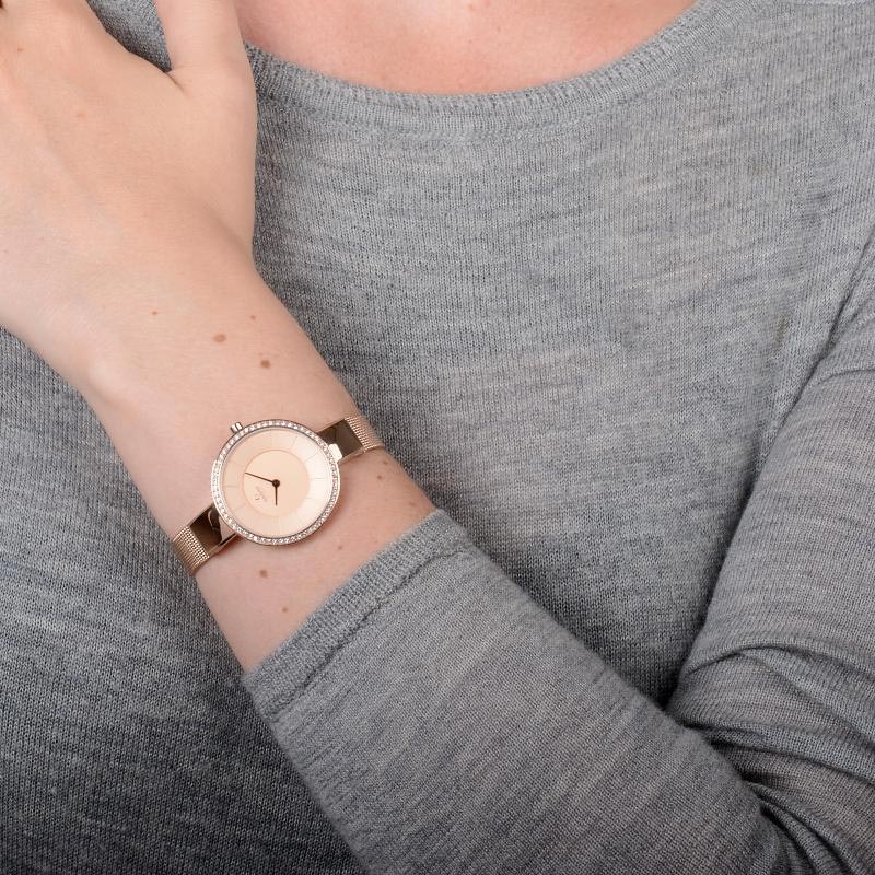 Obaku Denmark V179LEVVMV damski zegarek Slim bransoleta - miniatura 3
