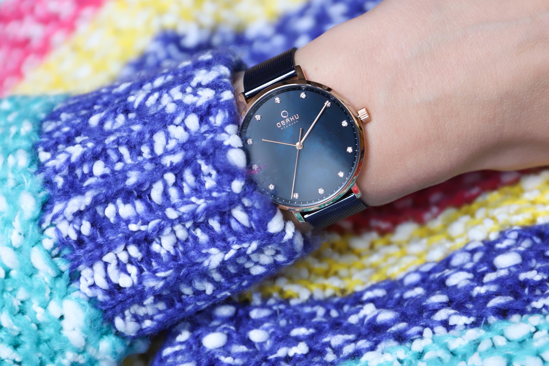 Obaku Denmark V186LXVLML zegarek skandynawskie Slim - miniatura 10