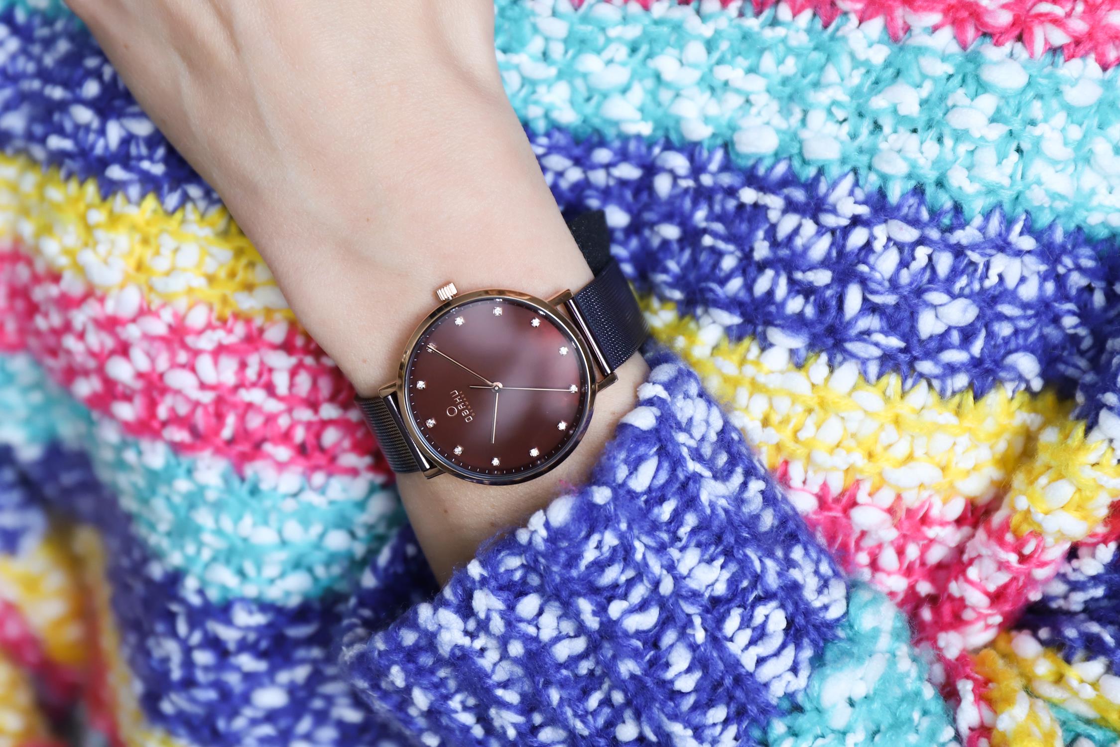 Obaku Denmark V186LXVNMN zegarek damski fashion/modowy Slim bransoleta - miniatura 7