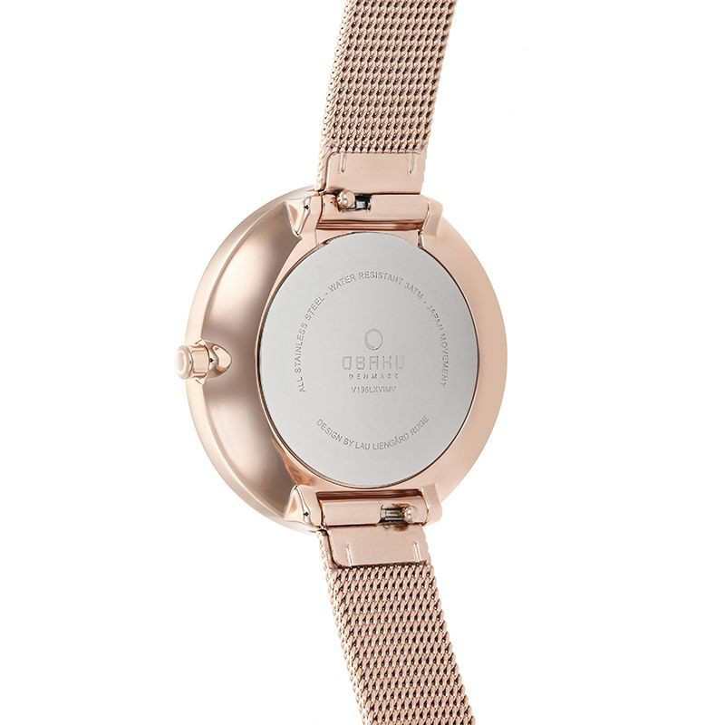Obaku Denmark V195LXVIMV damski zegarek Slim bransoleta - miniatura 3