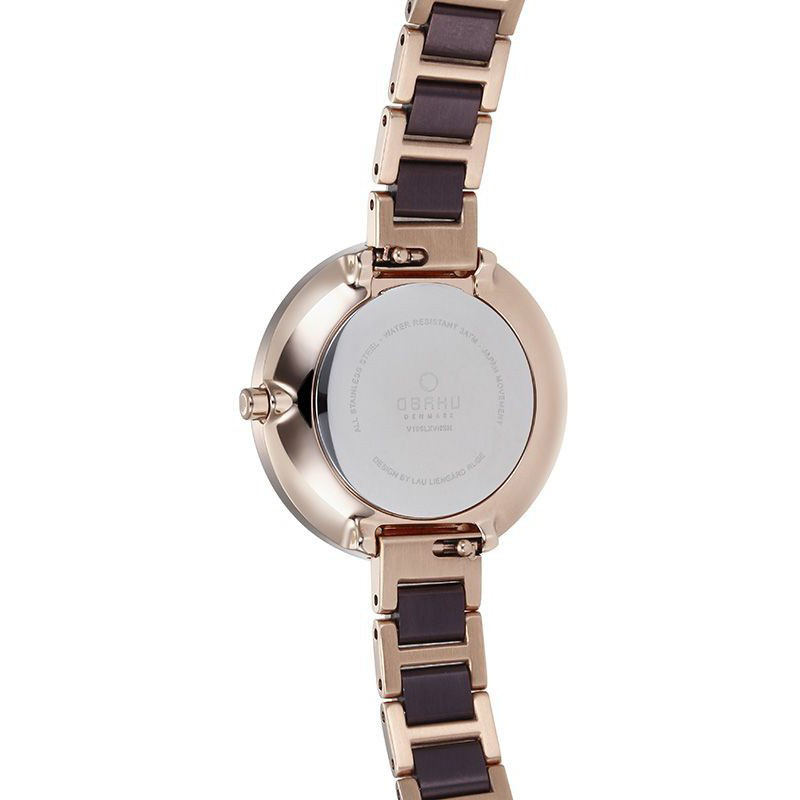 Obaku Denmark V195LXVNSN damski zegarek Slim bransoleta - miniatura 3