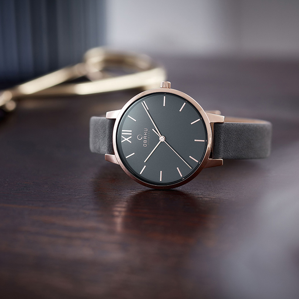 Obaku Denmark V209LXVJRJ zegarek skandynawskie Slim - miniatura 10