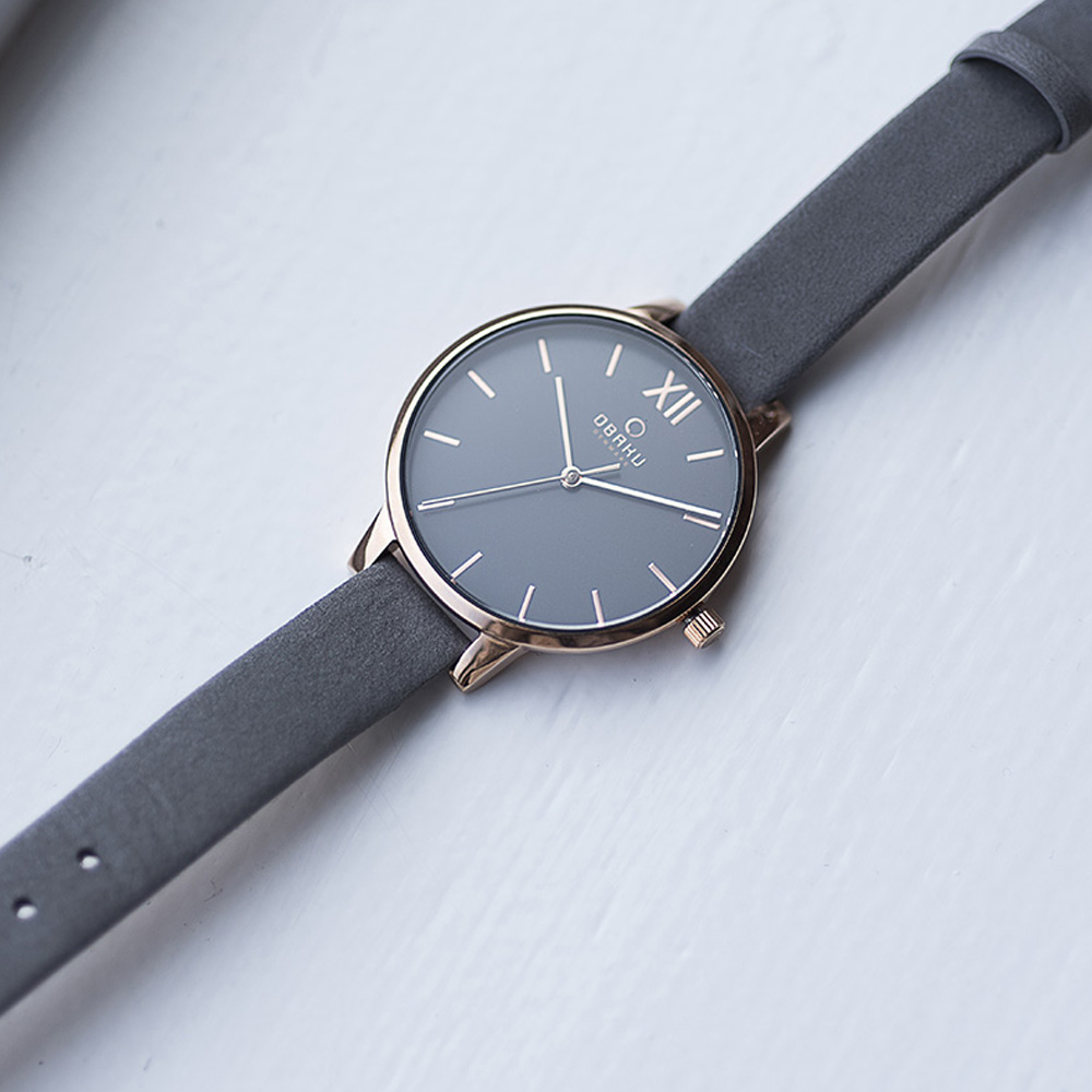 zegarek Obaku Denmark V209LXVJRJ LIV - PEBBLE Slim mineralne - miniatura 8