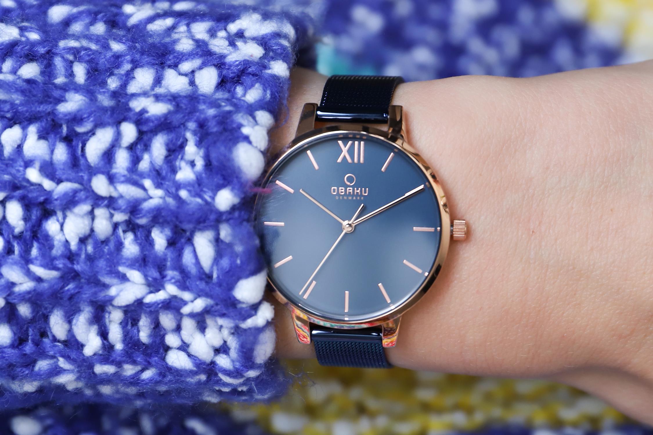 Obaku Denmark V209LXVLML Slim LIV - OCEAN zegarek damski klasyczny mineralne - miniatura 9