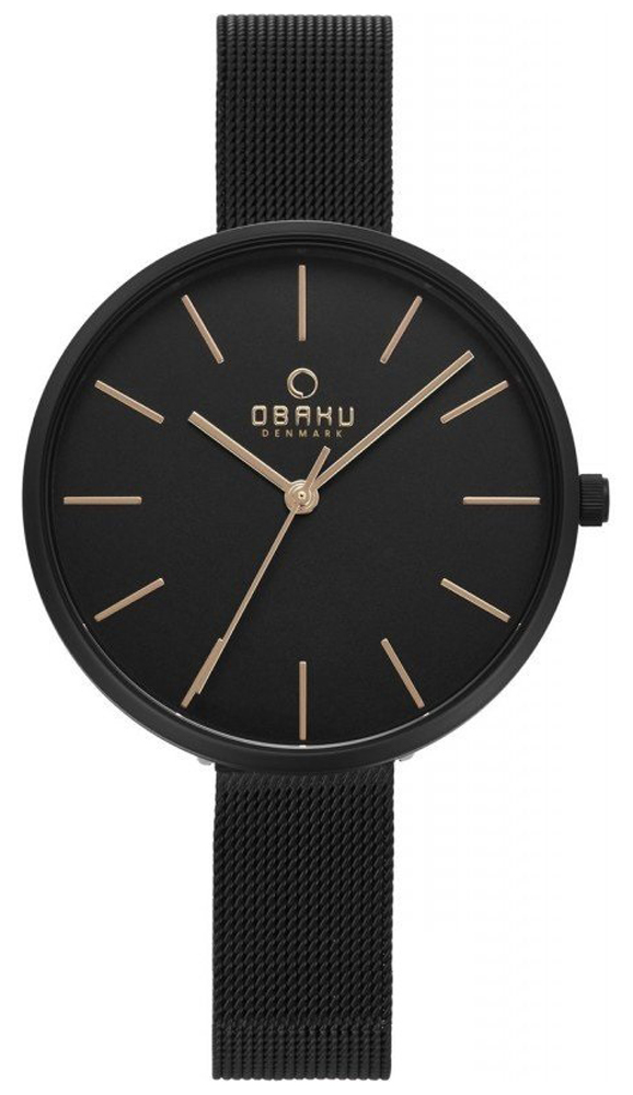 Obaku Denmark V211LXBBMB Slim MYNTE - CHARCOAL