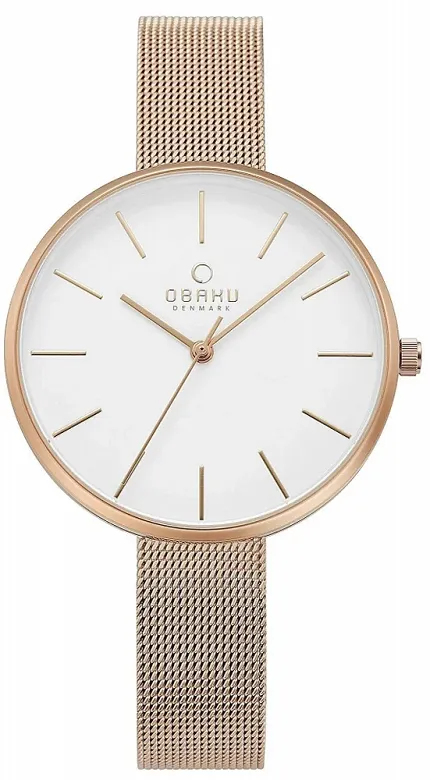 Obaku Denmark V211LXVIMV Slim MYNTE - ROSE - zdjęcie 1